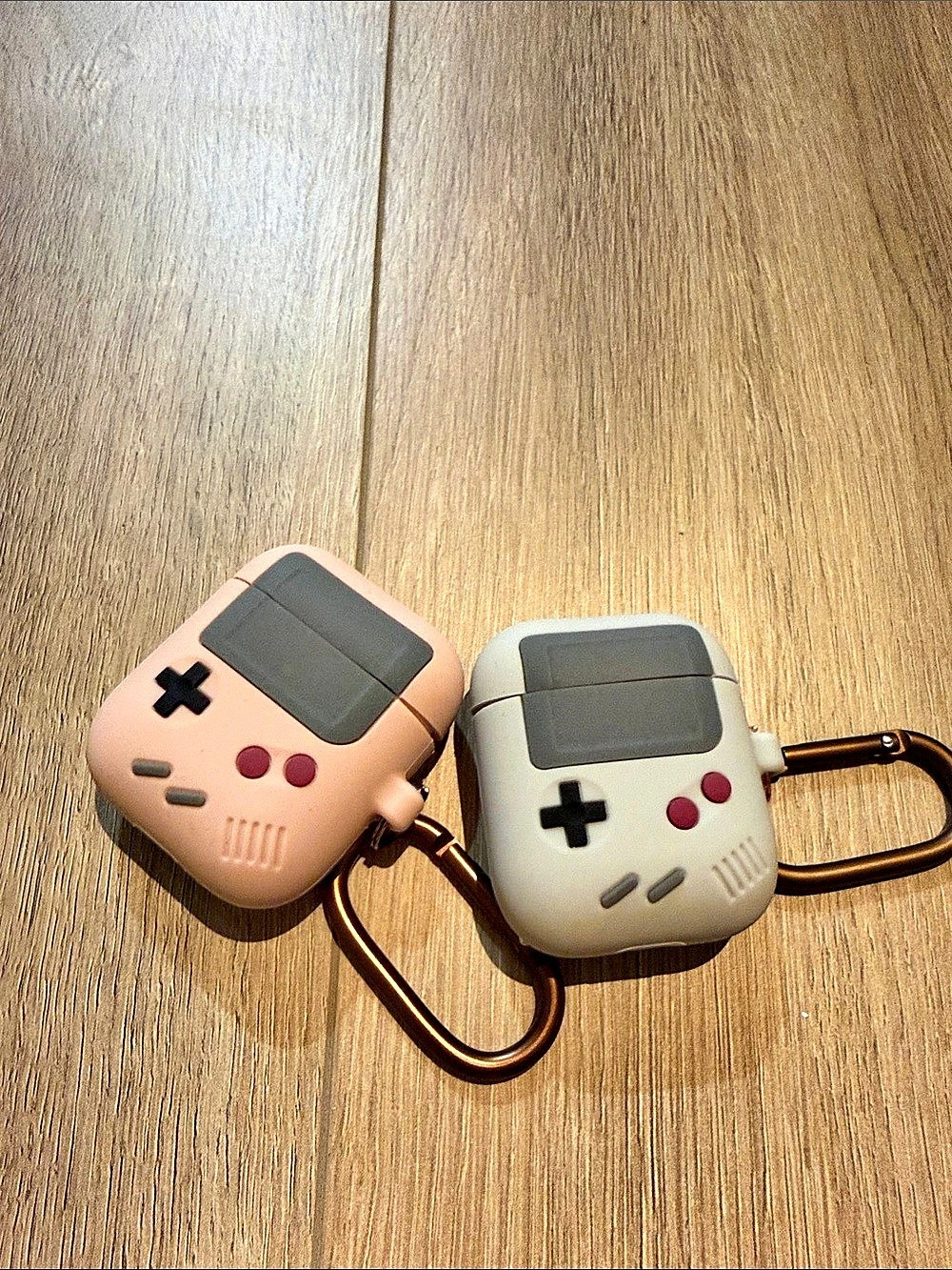elago AW5 Game Boy AirPods Case Pink & White